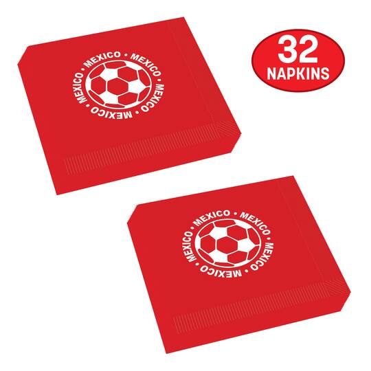 Mexico Soccer Luncheon Napkins, 32ct.